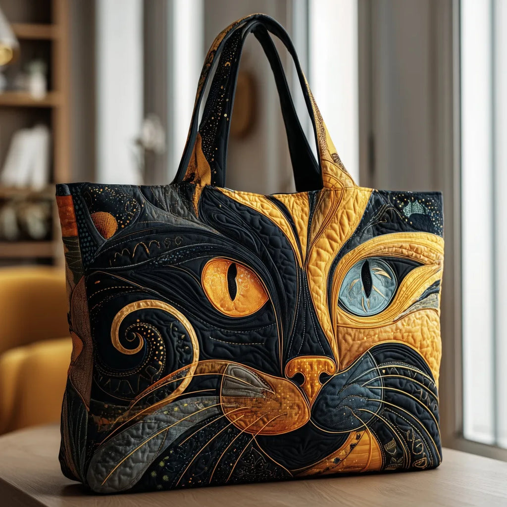 Handcrafted Bag | The Mysterious Cat – Maple's Stitches