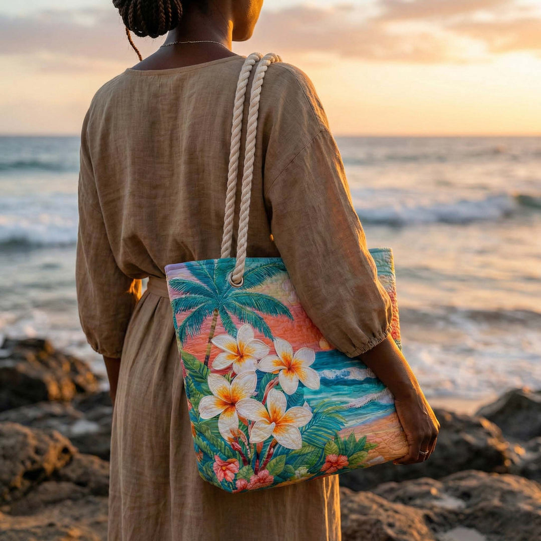 Handcrafted Beach Bag | Tropical Spirit